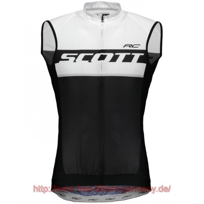 2018 Scott RC PRO Weiß ärmelloses Trikot