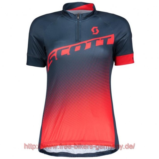 2018 Scott ENDURANCE 40 nightfall blau Damen Fahrradbekleidung Radtrikot Satz Kurzarm