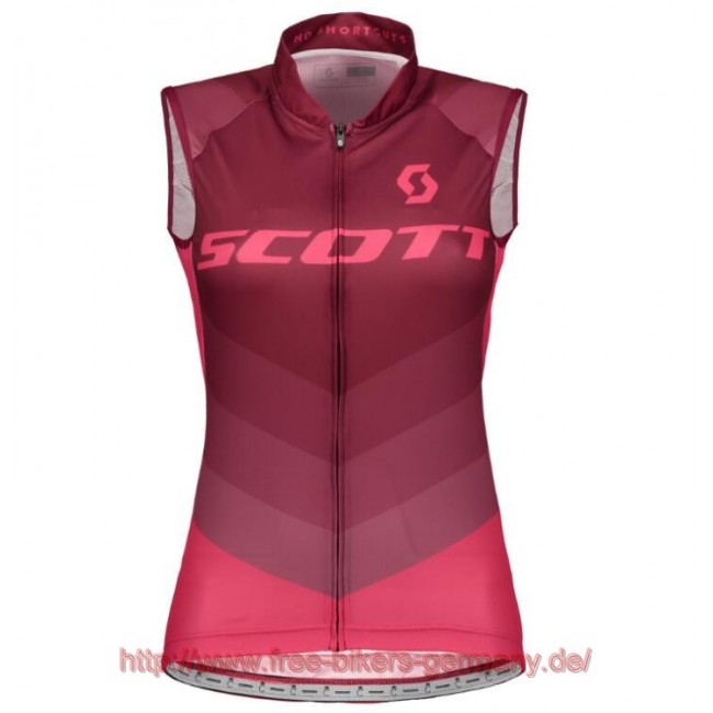 2018 Scott RC PRO tibetan rot Damen ärmelloses Trikot