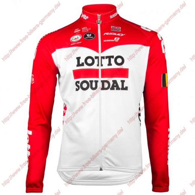 Radsport Lotto Soudal 2018 Trikot Langarm
