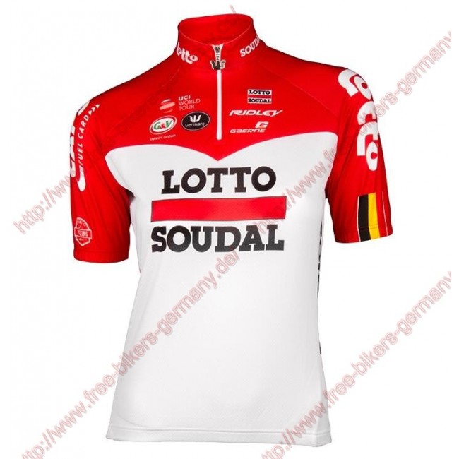 Radsport LOTTO SOUDAL 2018 Kinder Trikot Kurzarm