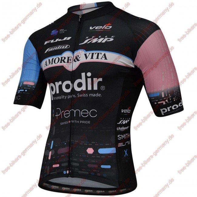 Radsport Amore e Vita-Prodir 2018 Trikot Kurzarm