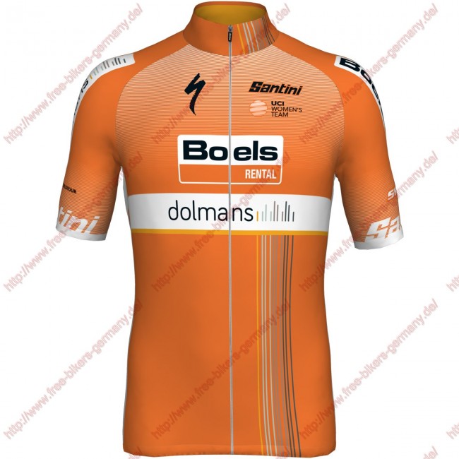 Radsport Boels Dolmans 2018 Team Trikot Kurzarm
