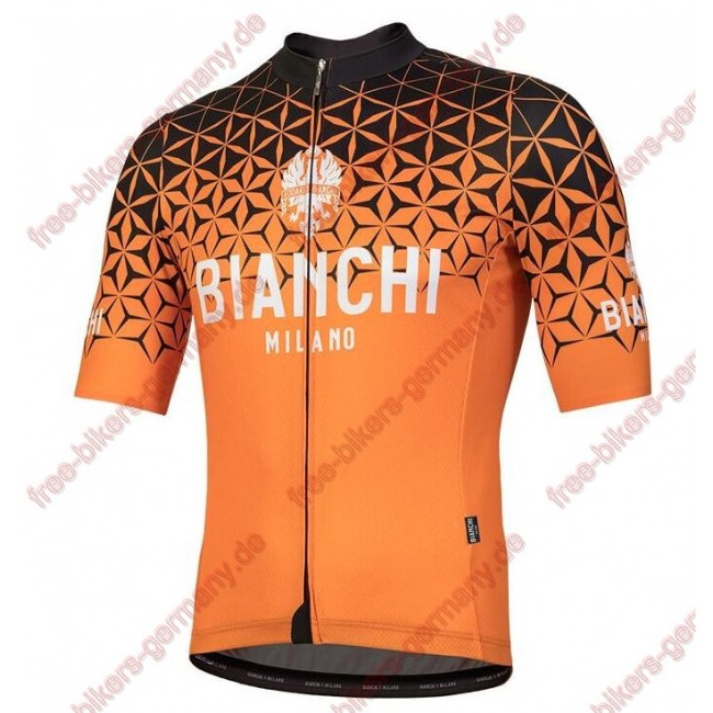 Profiteam 2018 Bianchi Milano Conca orange Trikot Kurzarm 83461EF