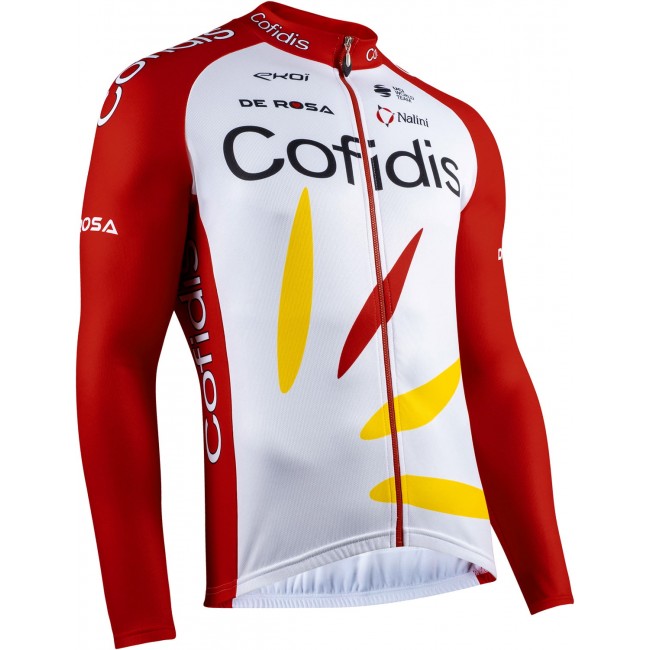 Fahrradbekleidung Radsport 2020 COFIDIS Trikot LangarmNALINI