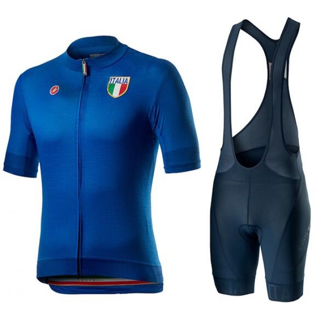 Fahrradbekleidung Radsport 2020 Italien Radbekleidung Satz Trikot Kurzarm+Trägerhosen Set Outlet