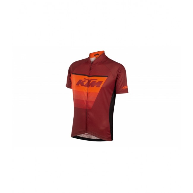 Fahrradbekleidung Radsport 2020 KTM FACTORY LINE schwarz/orange/rot Trikot Kurzarm Outlet