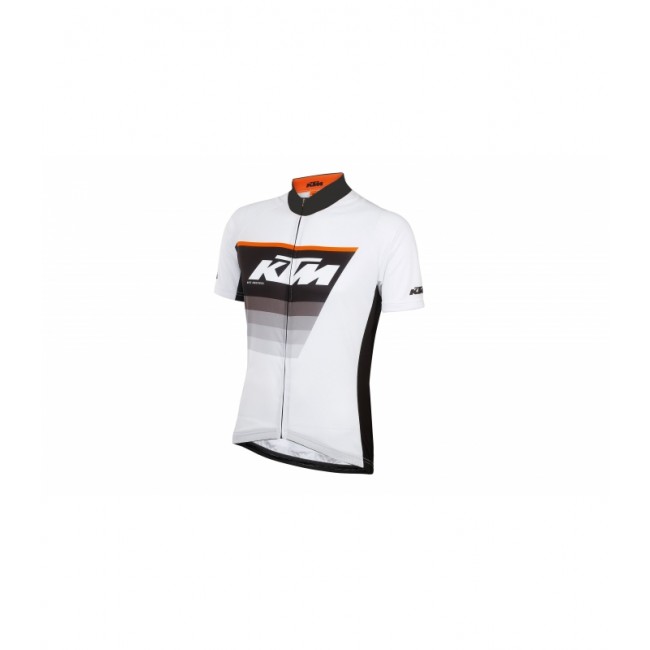Fahrradbekleidung Radsport 2020 KTM FACTORY LINE schwarz/Weiß/orange Trikot Kurzarm Outlet