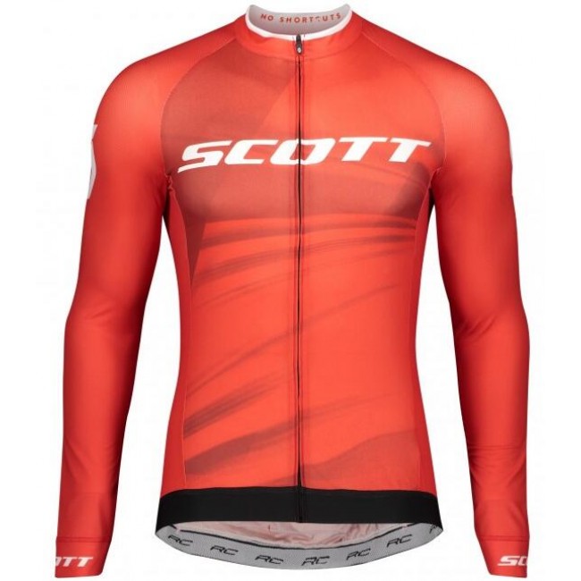 Fahrradbekleidung Radsport 2020 SCOTT RC Pro Trikot Langarmrot