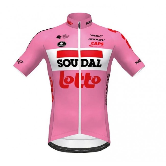 Fahrradbekleidung Radsport 2020 Lotto Soudal Giro d' Italia Trikot Kurzarm Outlet fuchsia OJSL6
