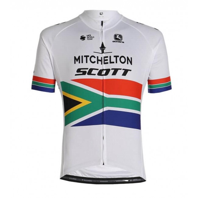 Fahrradbekleidung Radsport 2020 Team MITCHELTON SCOTT South African Champion Trikot Kurzarm Outlet 3XW7Z