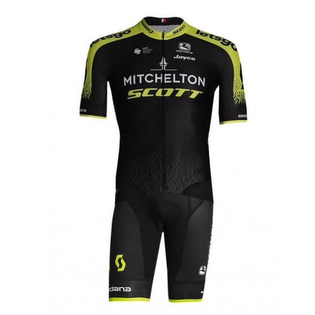 Fahrradbekleidung Radsport 2020 MITCHELTON SCOTT FRC Radbekleidung Satz Trikot Kurzarm+Trägerhosen Set Outlet OK55O