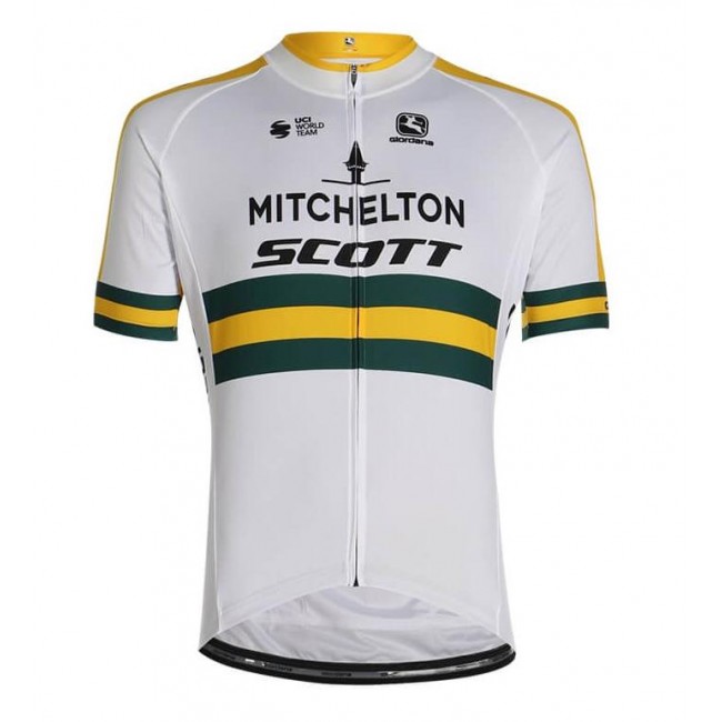 Fahrradbekleidung Radsport 2020 MITCHELTON SCOTT Australian Champion Trikot Kurzarm Outlet YXM46