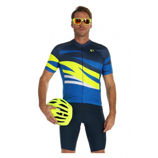 Fahrradbekleidung Radsport 2020 PEARL IZUMI Select Escape LTD Radbekleidung Satz Trikot Kurzarm+Trägerhosen Set Outlet Blau