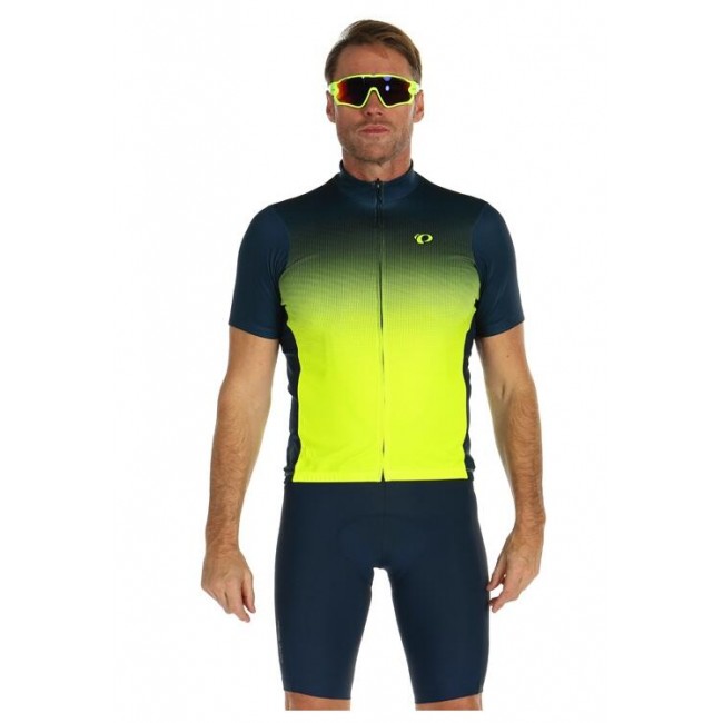 Fahrradbekleidung Radsport 2020 PEARL IZUMI Select LTD Radbekleidung Satz Trikot Kurzarm+Trägerhosen Set Outlet Gelb Blau UV