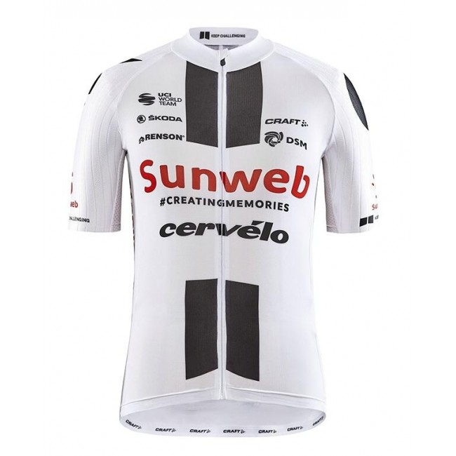 Fahrradbekleidung Radsport 2020 Team Sunweb Trikot Kurzarm Outlet 8M1BU