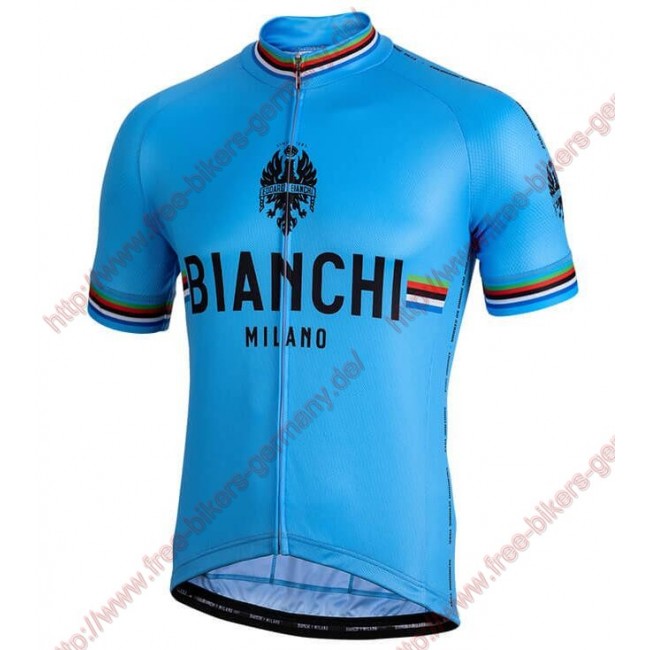 Profiteams BIANCHI MILANO New Pride blue Trikot Kurzarm Outlet