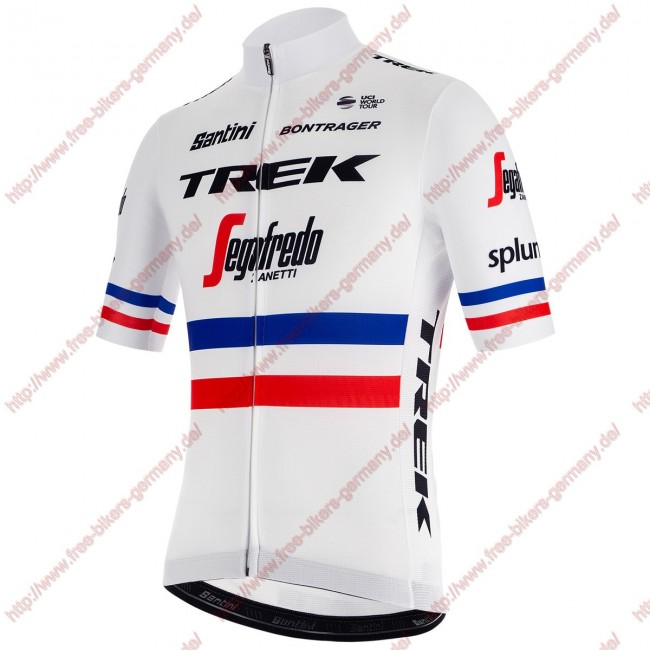 Profiteams Trek Segafredo 2019 French Champion Trikot Kurzarm Outlet