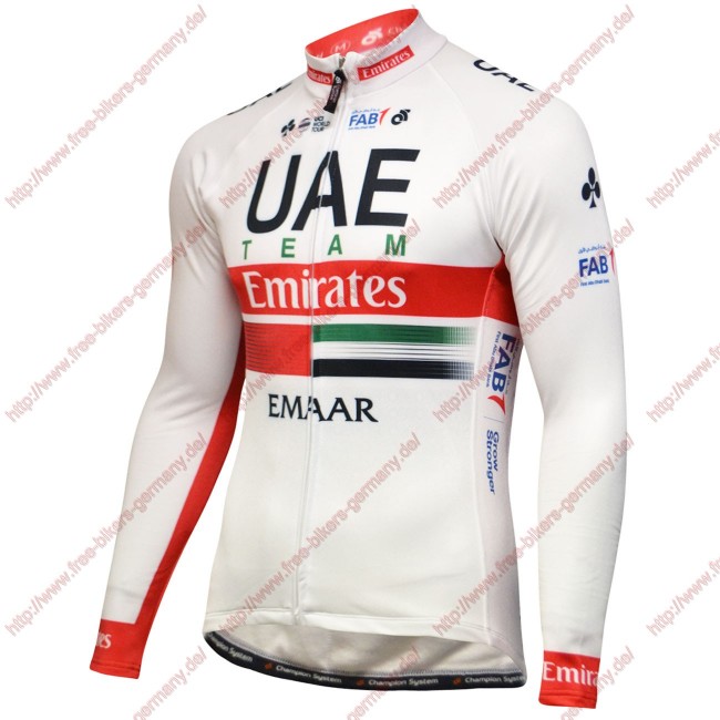 Profiteams UAE Team Emirates 2019 Radsport Trikot Langarm