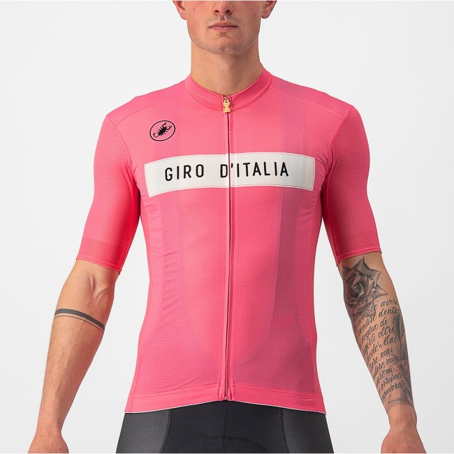 Giro d'Italia 2023 FUORI-MAGLIA ROSA Radtrikot kurzarm