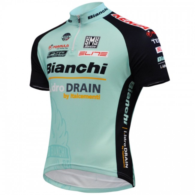 Bianchi Idro Drain 2015 Radtrikot Kurzarm VAXG999