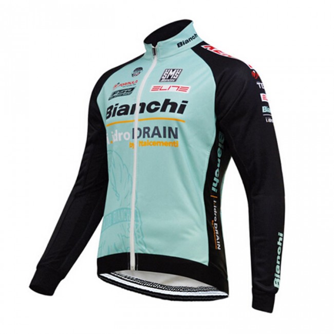 2015 BIANCHI IDRO DRAIN Fahrradtrikot Langarm YSHC613