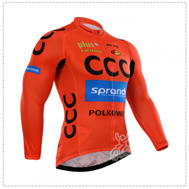 2015 CCC Fahrradtrikot Langarm RACB821