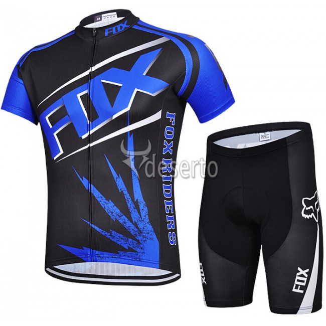 2015 Fox Radbekleidung Radtrikot Kurzarm und Fahrradhosen Kurz LUHZ829