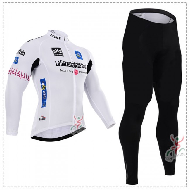 2015 Giro d'Italia Fahrradbekleidung Radtrikot Satz Langarm und Lange Fahrradhose VHLH303
