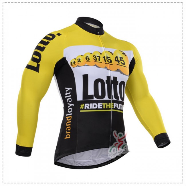 2015 Lotto Bianchi Fahrradtrikot Langarm UPDL803