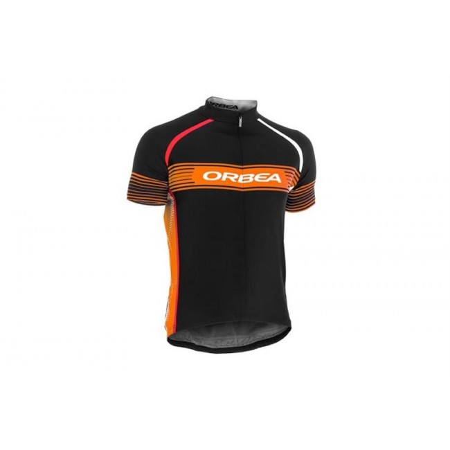 2015 Orbea Schwarz-Gelb Radtrikot Kurzarm CBYM483