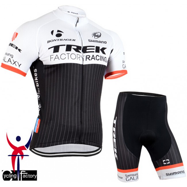 2015 Trek Factory Racing Radbekleidung Radtrikot Kurzarm und Fahrradhosen Kurz SLUA659