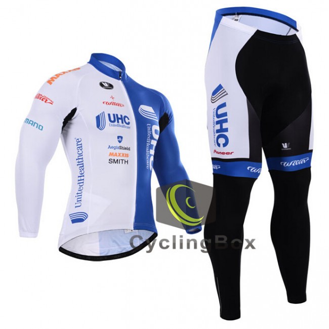 2015 UHC Fahrradbekleidung Radtrikot Satz Langarm und Lange Fahrradhose XRYY194