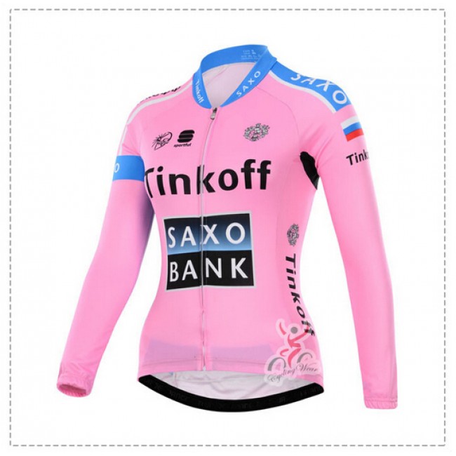 2015 Saxo Bank Tinkoff Fahrradtrikot Langarm GBMH746