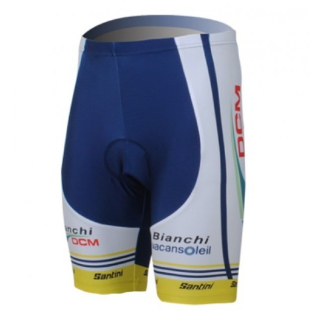 2013 Vacansoleil-DCM Pro Team Kurz Radhose Blau EVIJ748