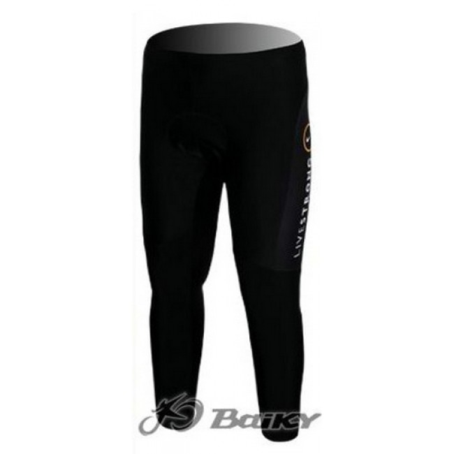 Livestrong Lang Radhose Schwarz Weiß PCFN608