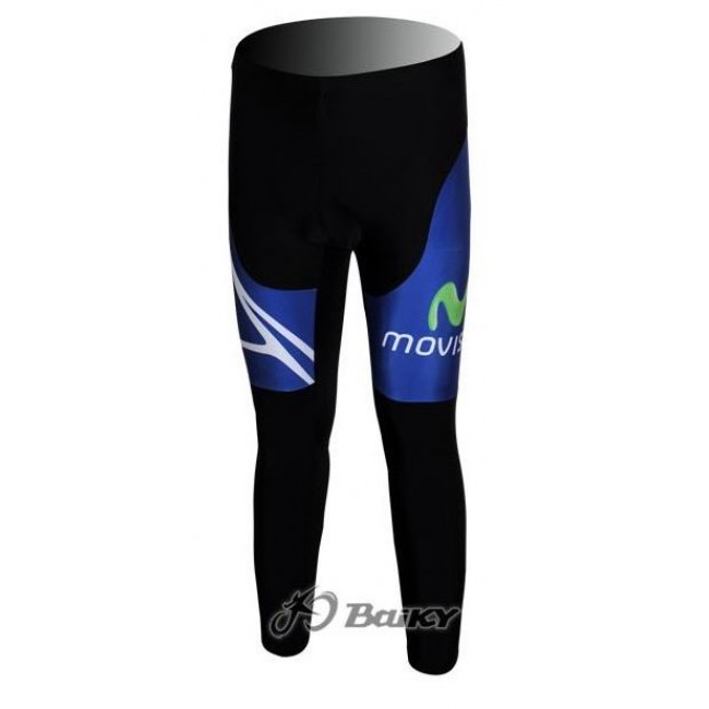 Movistar Team Lang Radhose Blau PFDZ286