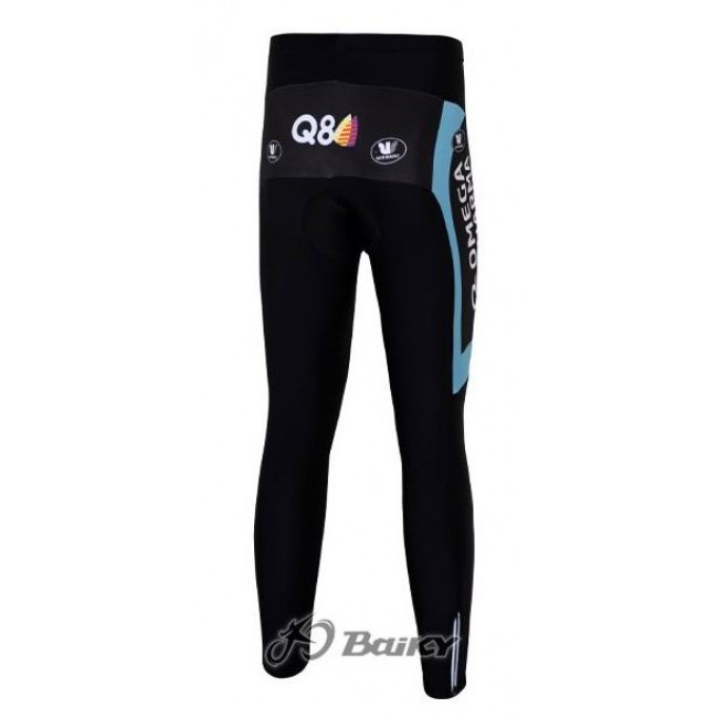 Omega Pharma Quick Step Pro Team Lang Radhose Blau Weiß SWNT281