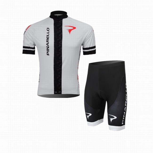 2014 Pinarello Radbekleidung Radtrikot Kurzarm und Fahrradhosen Kurz Schwarz Weiß UGEA152