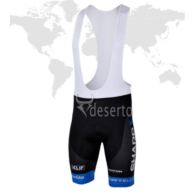 Garmin Sharp Barracuda Deutsche Champion Kurz Trägerhose Schwarz 2013 CGWL775