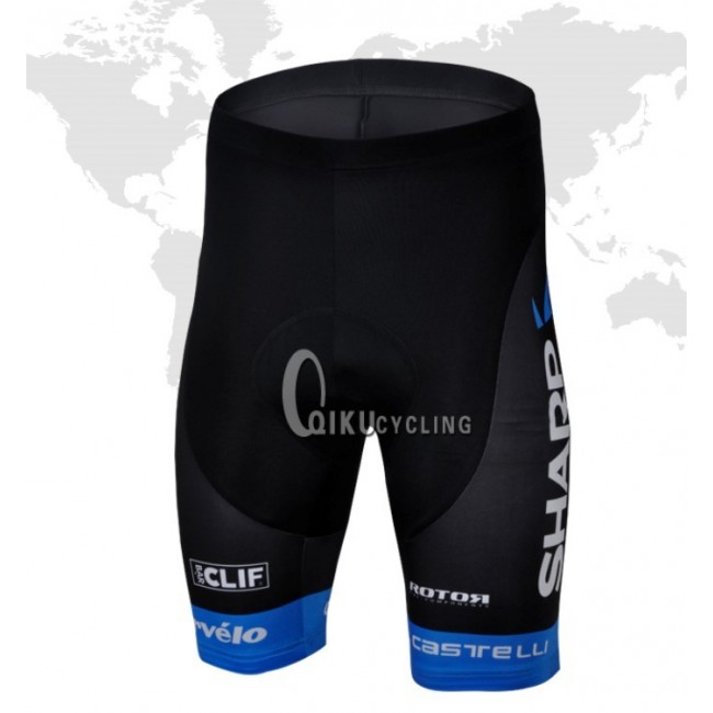 Garmin Sharp Barracuda Südafrika Champion Kurz Radhose Schwarz 2013 NIDU646