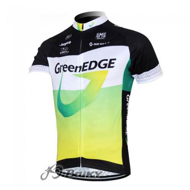 2012 Green Edge Radtrikot Kurzarm Grün RKXX704