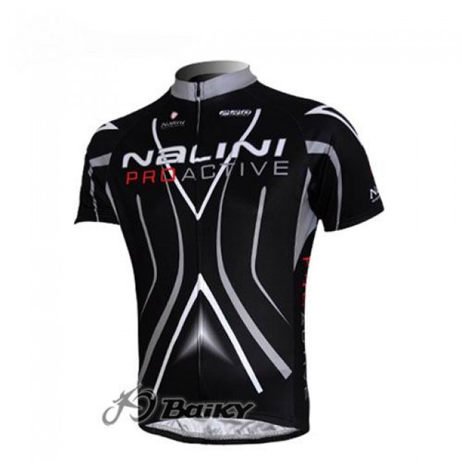 Nalini Pro Team Radtrikot Kurzarm Schwarz MLKQ470