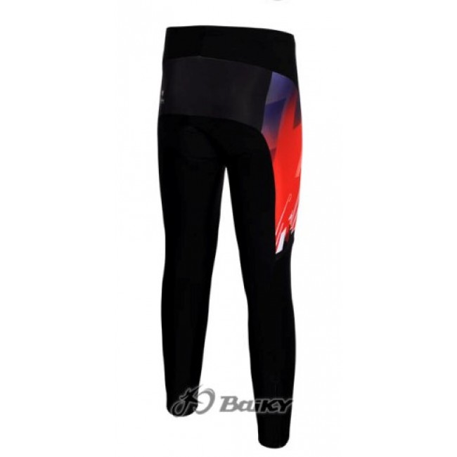 Nalini Pro Team Lang Radhose Rot Schwarz RTSF272