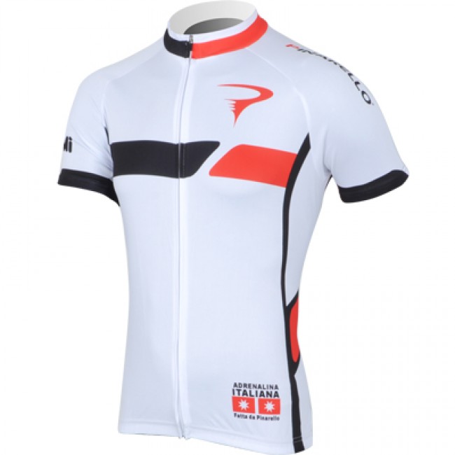 2013 Pinarello Radtrikot Kurzarm Weiß BLSH965