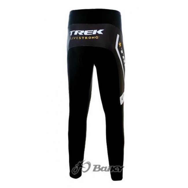 RadioShack Trek Nissan Livestrong Lang Radhose Weiß Schwarz Gelb GGMC685