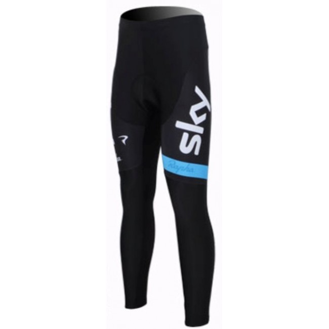 Team Sky Lang Radhose Schwarz Blau 2013 BGSO107