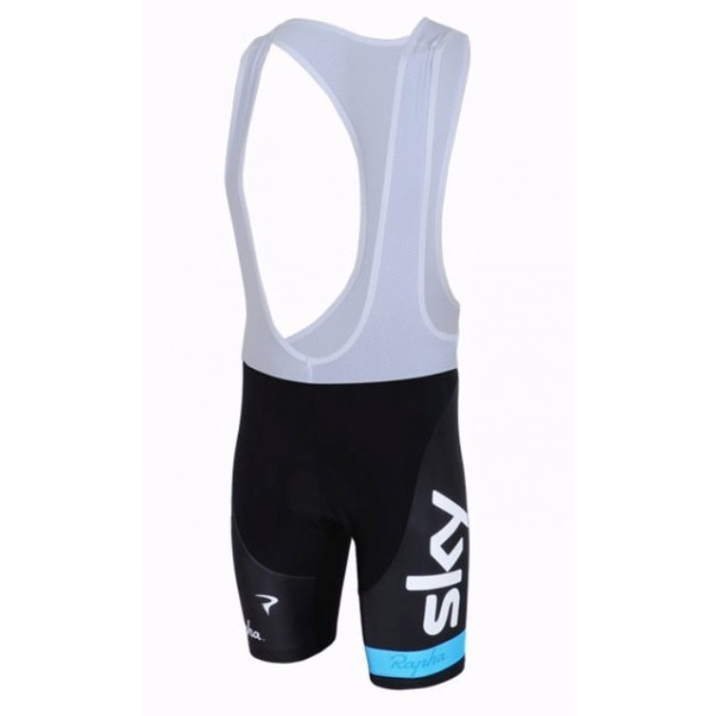 Team Sky Kurz Trägerhose Schwarz 2013 KLKT661