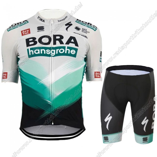 Profiteams Bora Hansgrohe 2021 Pro Radbekleidung Satz Trikot Kurzarm+Trägerhosen Set Outlet WZRMR