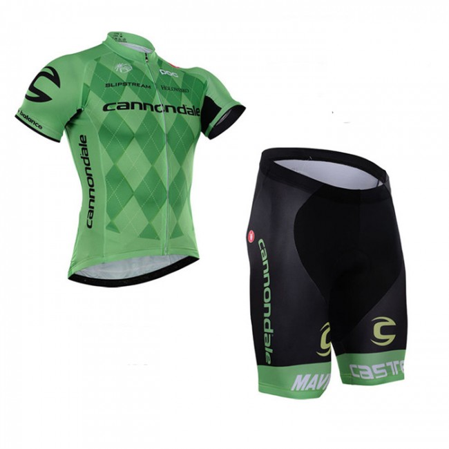 2016 Cannondale Pro Radbekleidung Radtrikot Kurzarm und Fahrradhosen Kurz WOER886